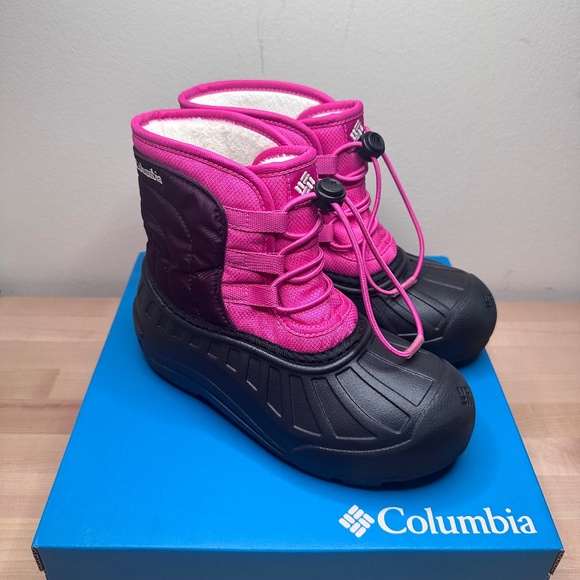 Columbia Other - Columbia Youth Powderbug SnowLite Lace Youth Girls US Size 3